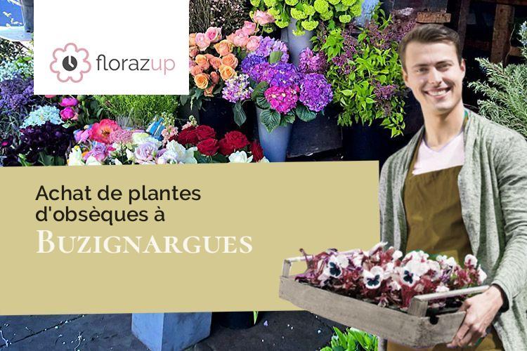 coeurs de fleurs pour une crémation à Buzignargues (Hérault/34160)