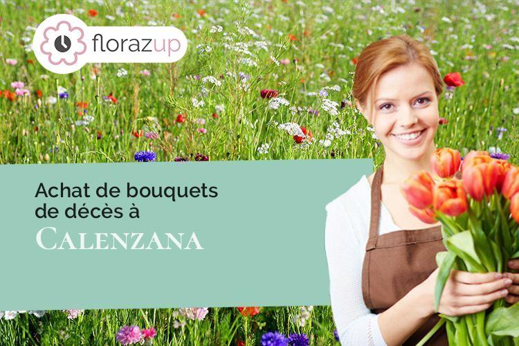 créations florales pour un enterrement à Calenzana (Corse/20214)