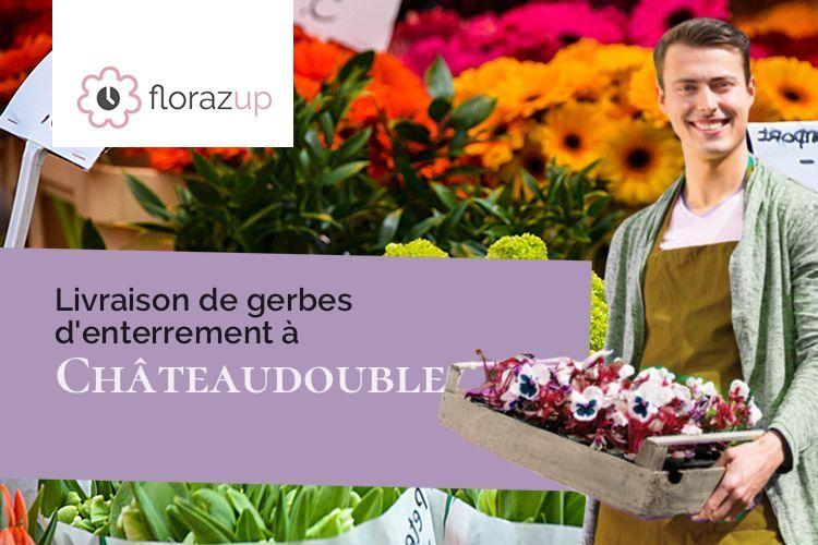 créations de fleurs pour un enterrement à Châteaudouble (Var/83300)