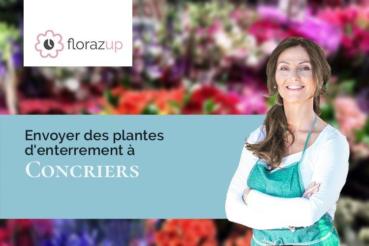 compositions de fleurs pour un enterrement à Concriers (Loir-et-Cher/41370)