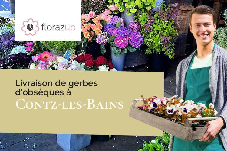 plantes pour des obsèques à Contz-les-Bains (Moselle/57480)