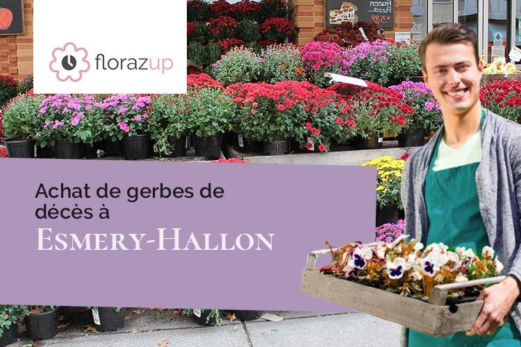 coupes de fleurs pour une crémation à Esmery-Hallon (Somme/80400)