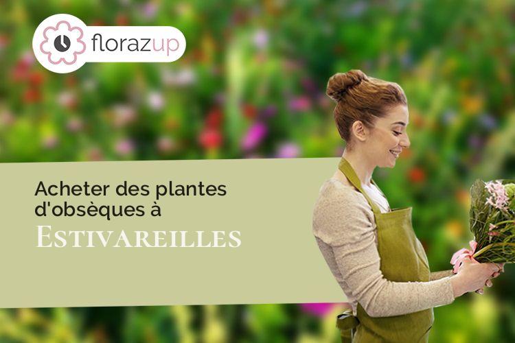 couronnes florales pour une crémation à Estivareilles (Allier/03190)