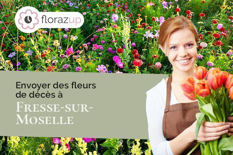 couronnes florales pour une crémation à Fresse-sur-Moselle (Vosges/88160)