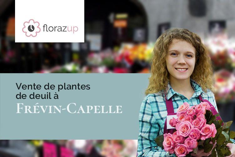 créations florales pour un deuil à Frévin-Capelle (Pas-de-Calais/62690)