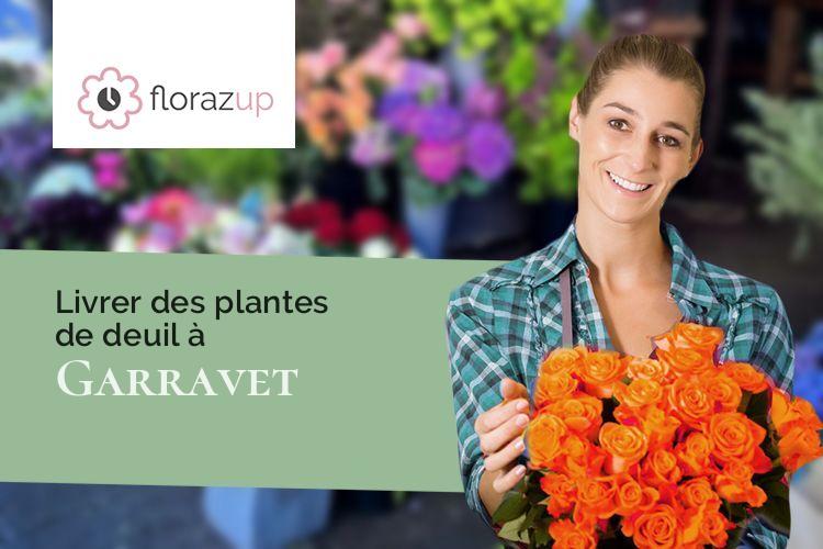 coeurs de fleurs pour des obsèques à Garravet (Gers/32220)