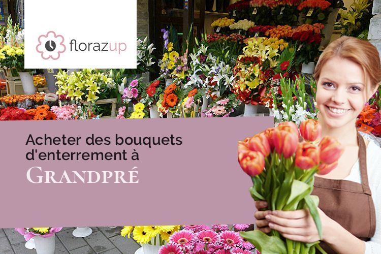 créations de fleurs pour des obsèques à Grandpré (Ardennes/08250)