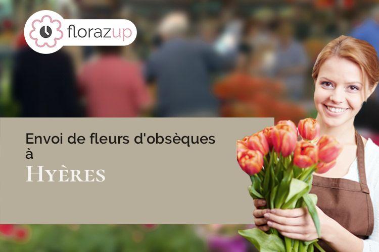 coupes de fleurs pour des obsèques à Hyères (Var/83400)