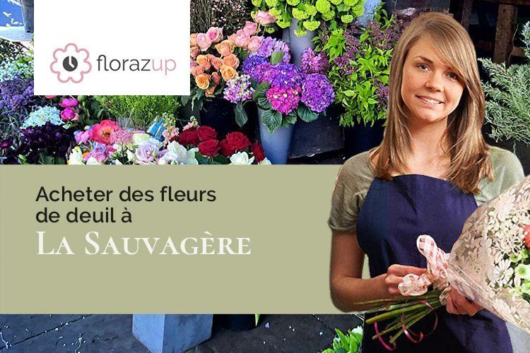 créations florales pour un enterrement à La Sauvagère (Orne/61600)