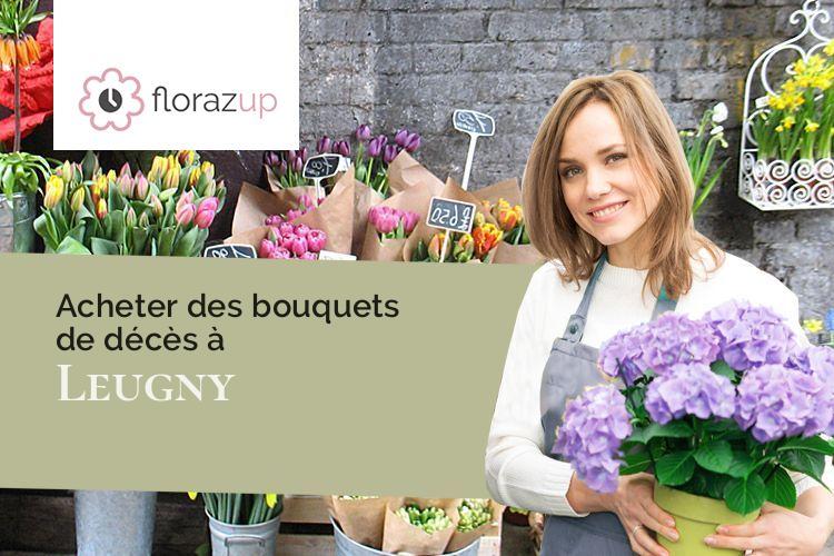 créations florales pour un enterrement à Leugny (Yonne/89130)