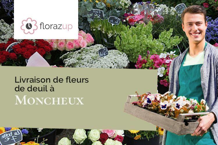 couronnes florales pour des obsèques à Moncheux (Moselle/57420)