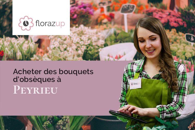 couronnes florales pour des obsèques à Peyrieu (Ain/01300)