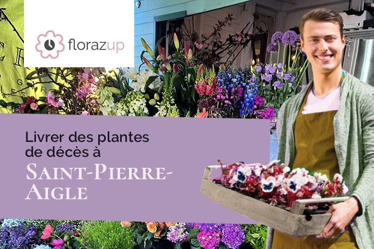 coeurs de fleurs pour un enterrement à Saint-Pierre-Aigle (Aisne/02600)