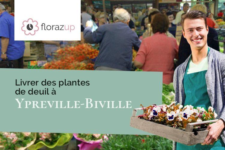 bouquets de fleurs pour un enterrement à Ypreville-Biville (Seine-Maritime/76540)
